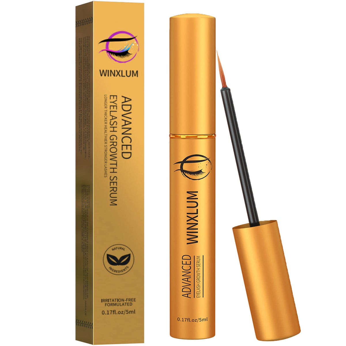 winxlum serum cejas botella: aplicación suave para crecimiento natural.
