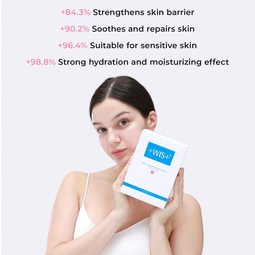 +WIS+ mascarilla suave sin alcohol, fórmula ligera para piel delicada