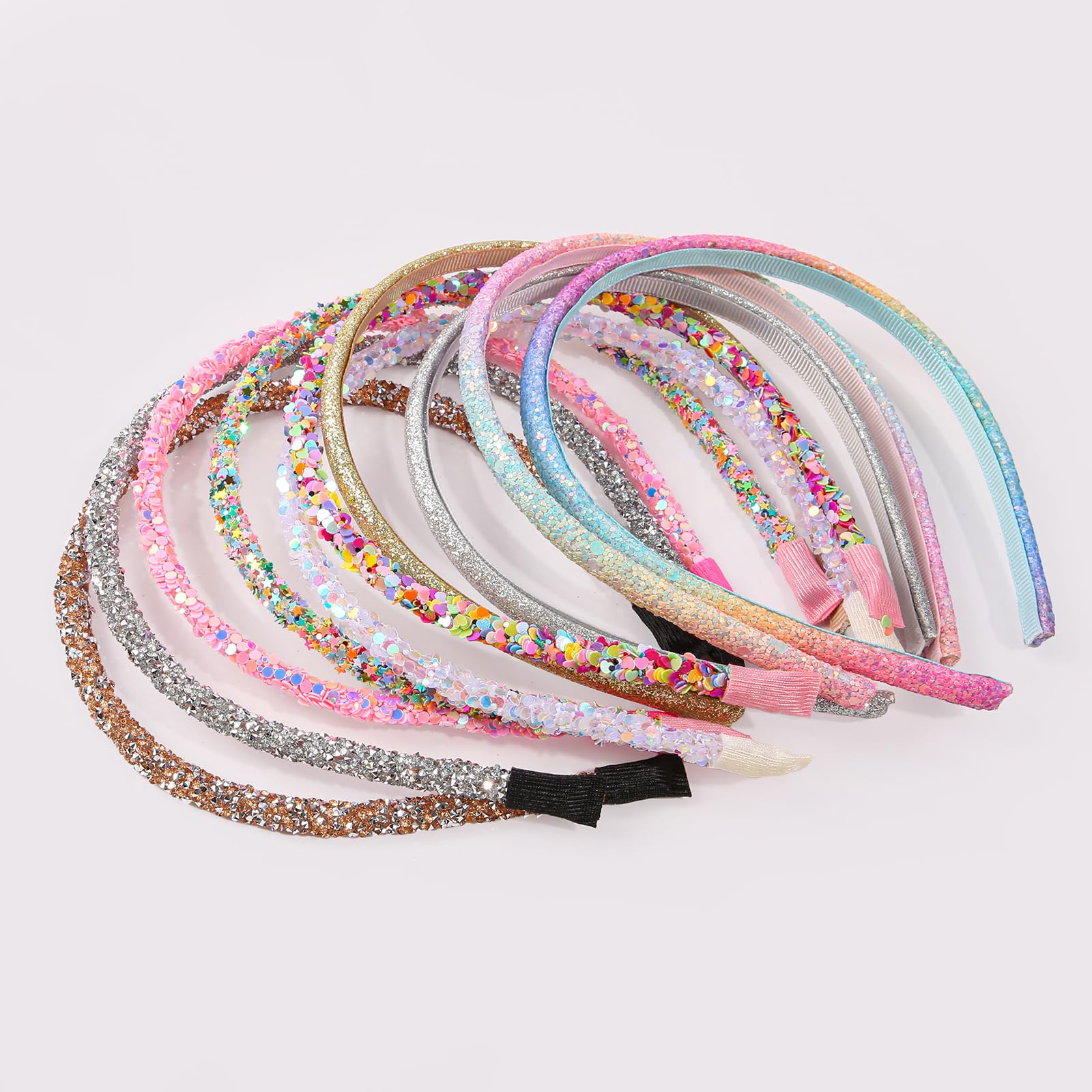 Para sesiones de fotos, diadema segura y suave para bebé y niña WJYX BOWS.