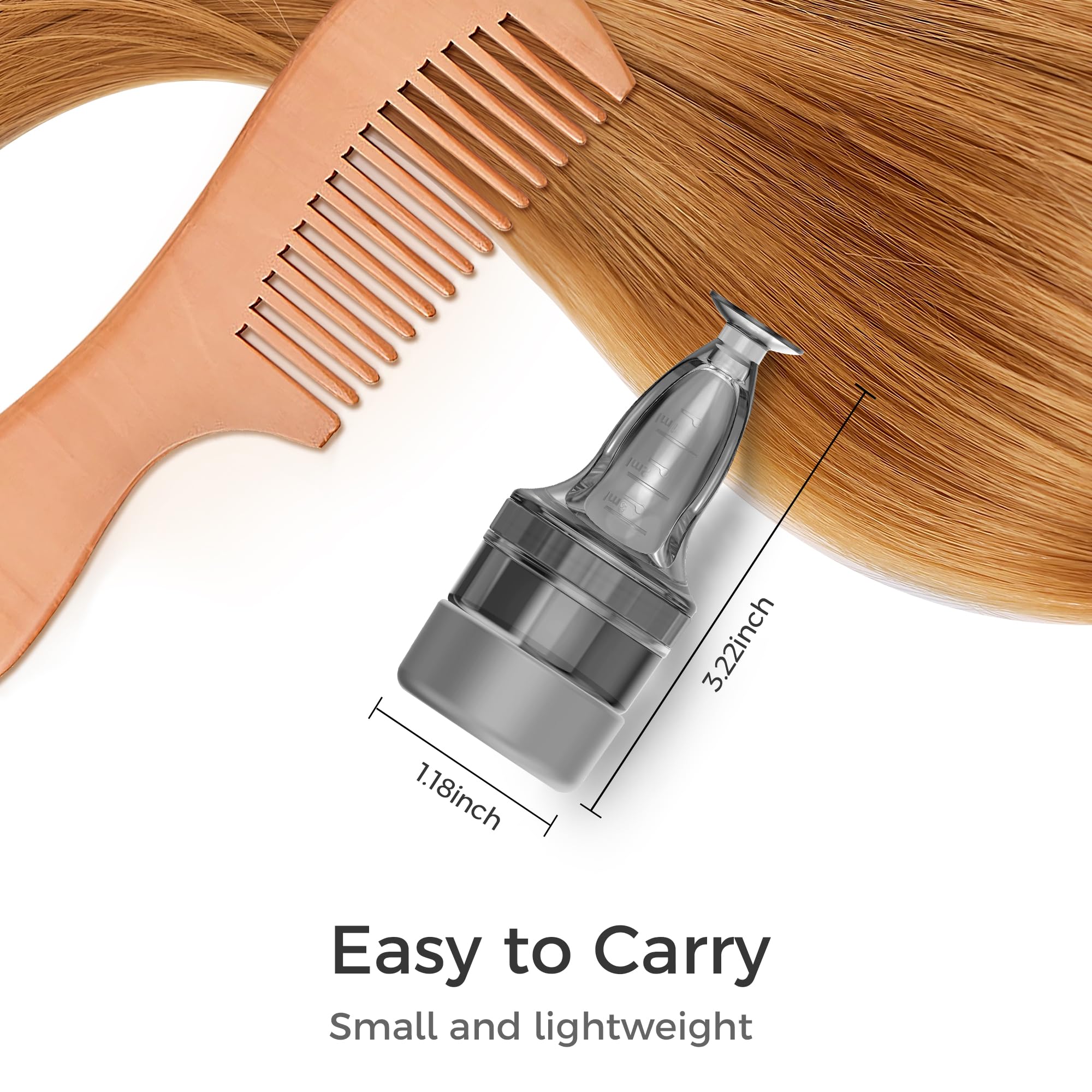 WL-YBOPRO Minoxidil: aplicación precisa para áreas específicas del cabello
