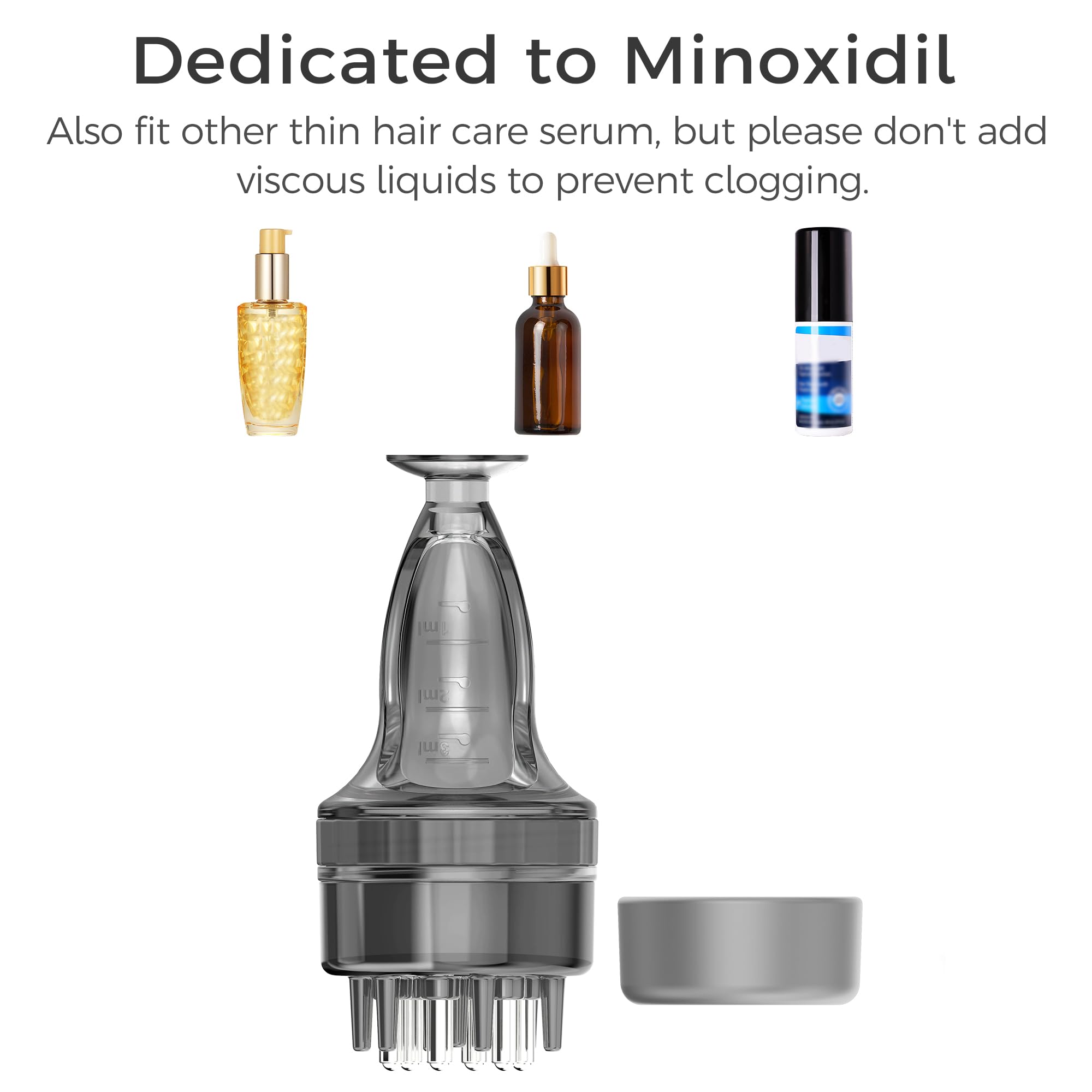 WL-YBOPRO Minoxidil: aplicador para rutina capilar ordenada en casa