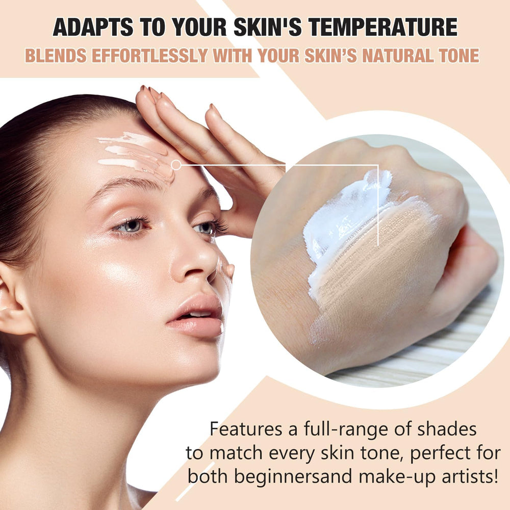 Oculta imperfecciones y pecas con acabado natural gracias a WLCTJIAYOU.
