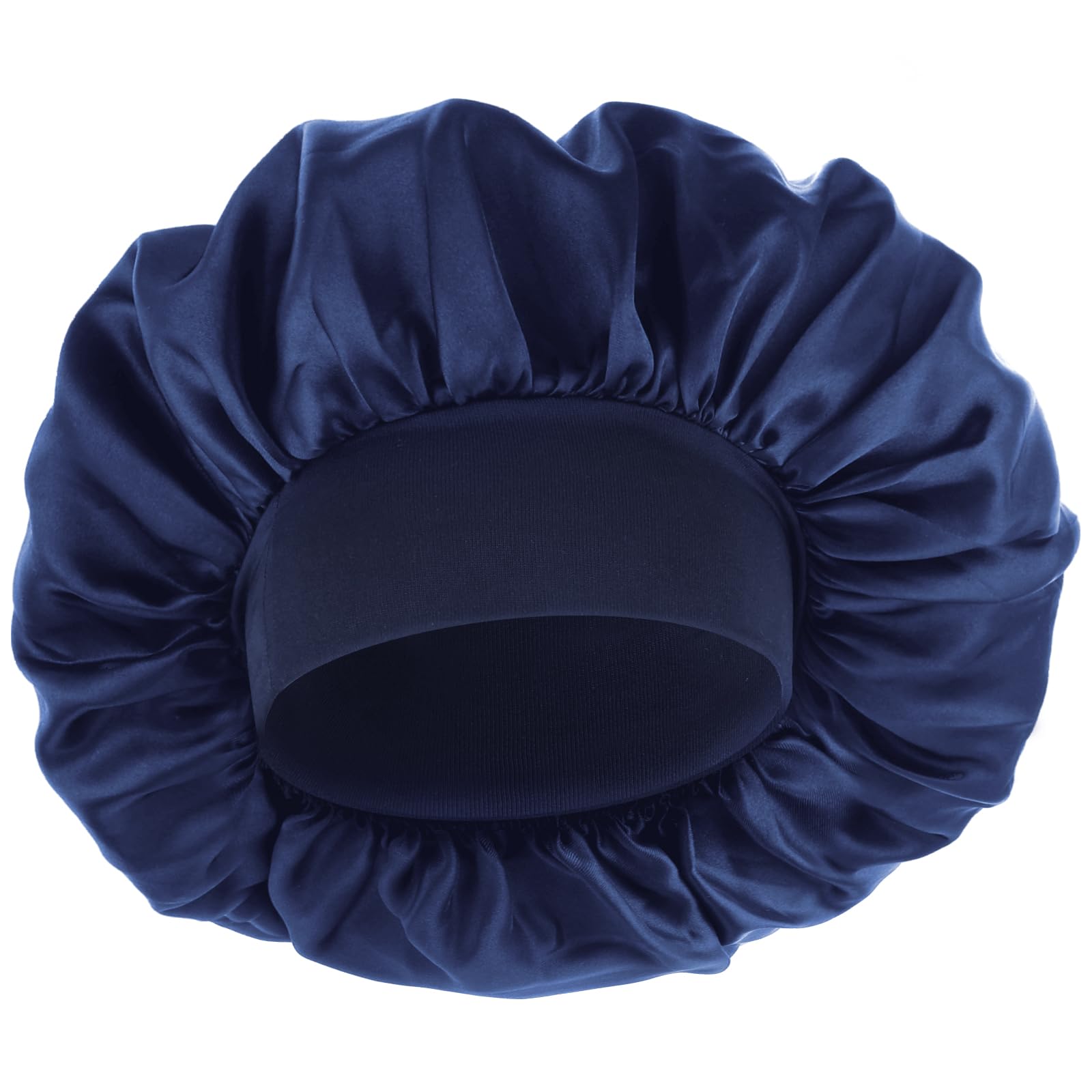 Bonete de seda WLLHYF para hombre con banda elástica para un ajuste cómodo.
