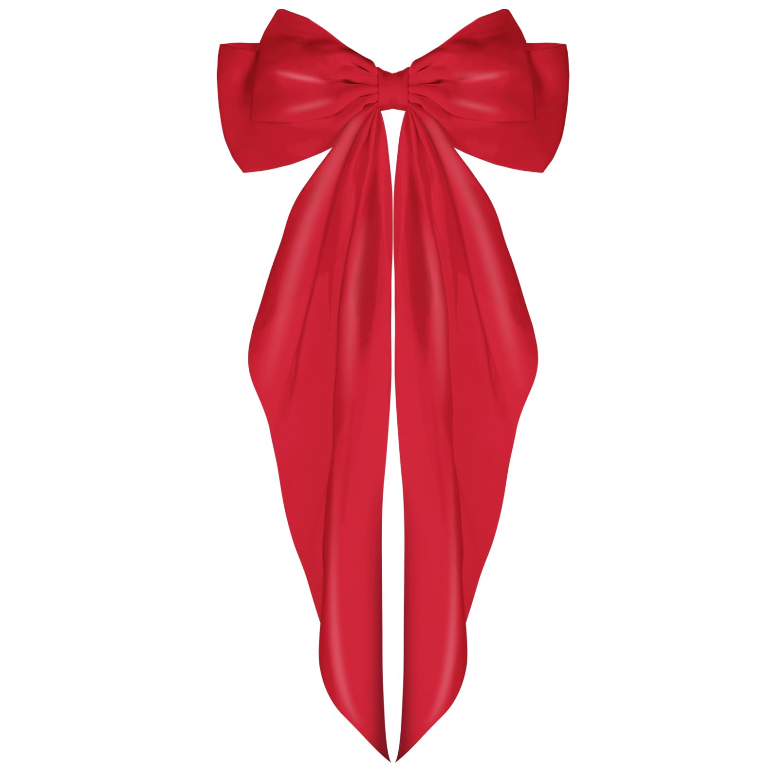 Regalo ideal WLLHYF: broche de lazo rojo para madres e hijas.
