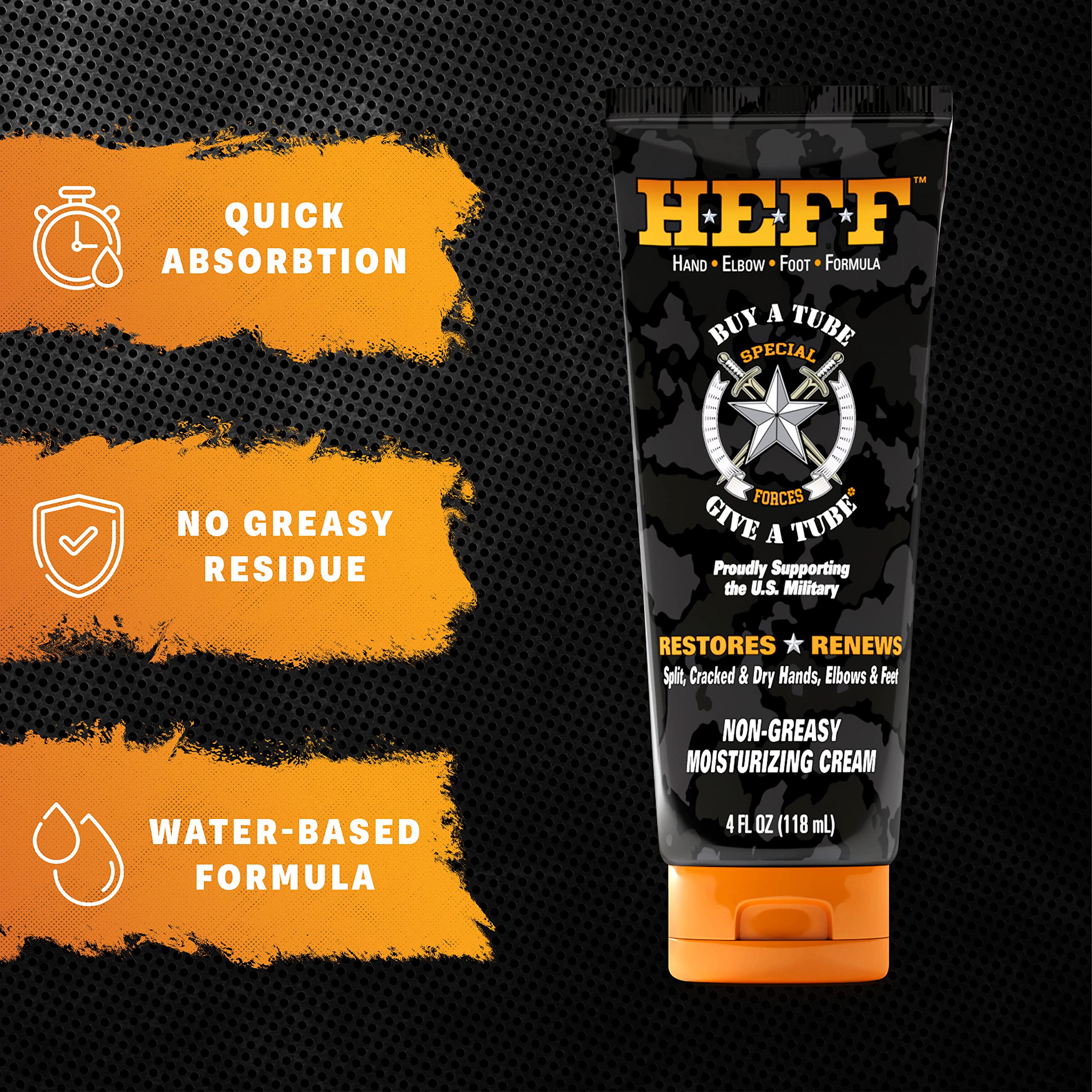 Absorción rápida de HEFF crema hidratante