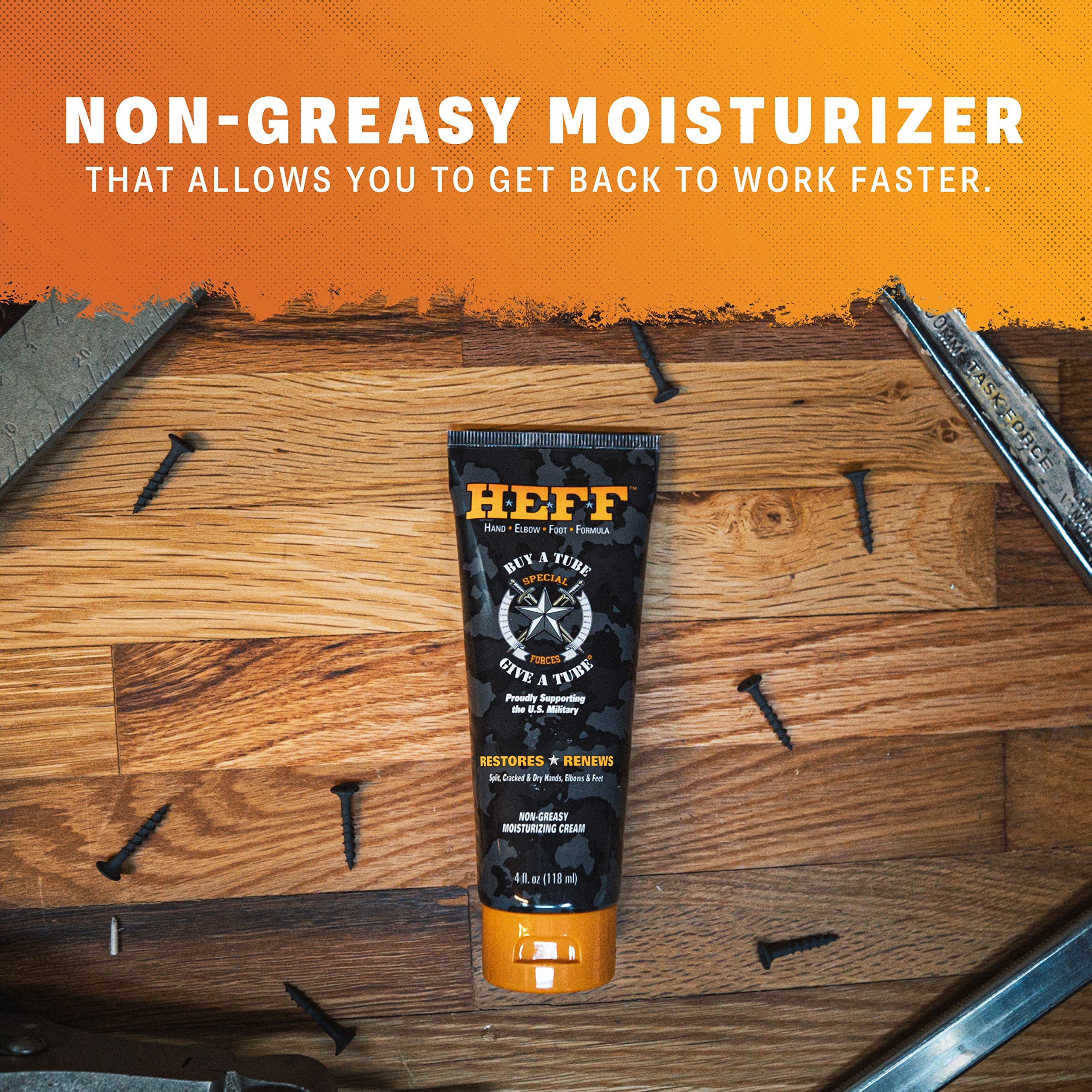 HEFF crema codo 4 oz para piel seca e irritaciones