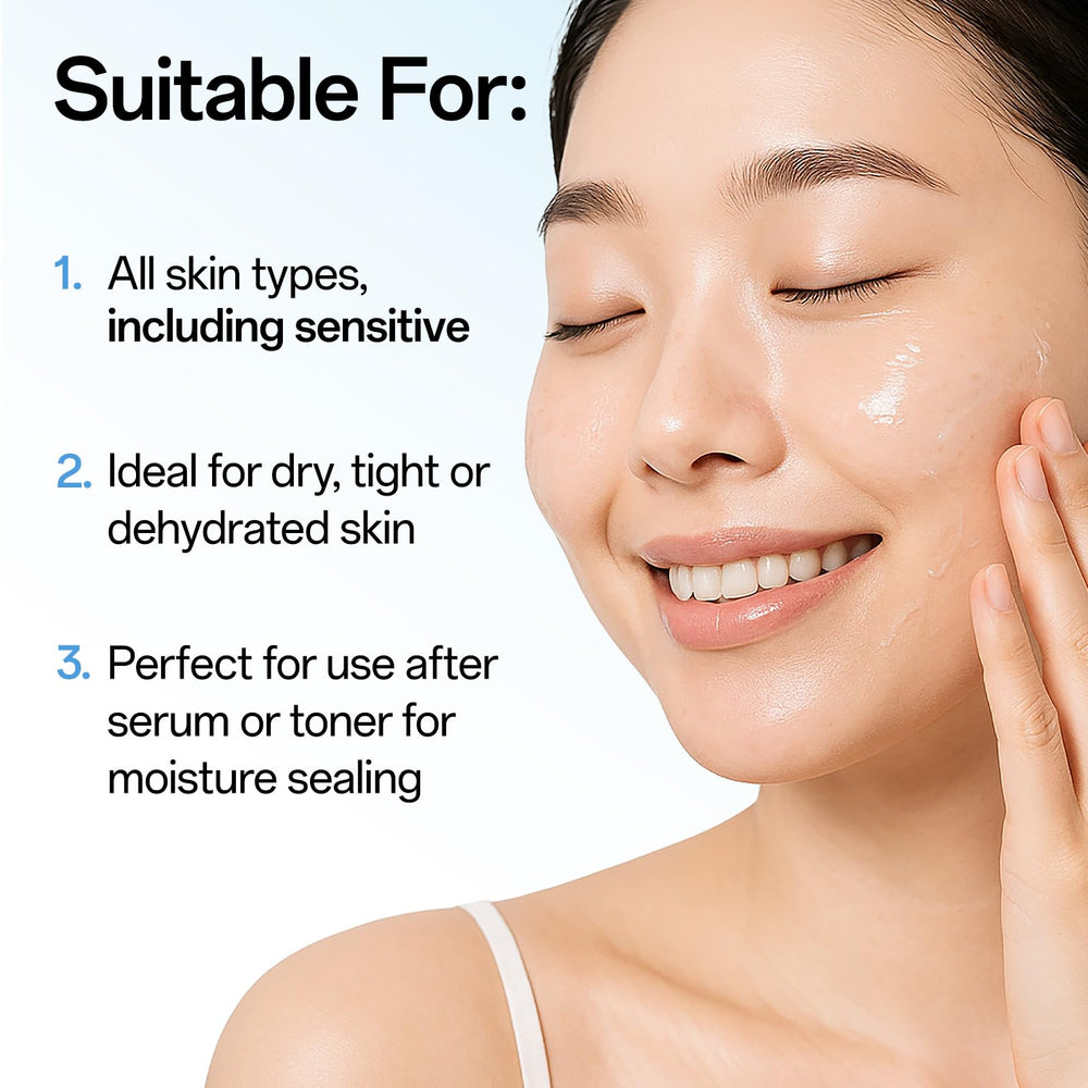 Crema WNP de absorción rápida, textura ligera para uso diario bajo maquillaje.