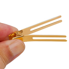 Wobe clips para peluquería, doble diente para fijar rizos con facilidad.