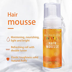 Wodemate Mousse, definición de rizos y brillo suave para rizos definidos.