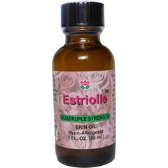 Botella de WOMEN'S THERAPEUTIC INSTITUTE Aceite de estrógeno para uso diario.