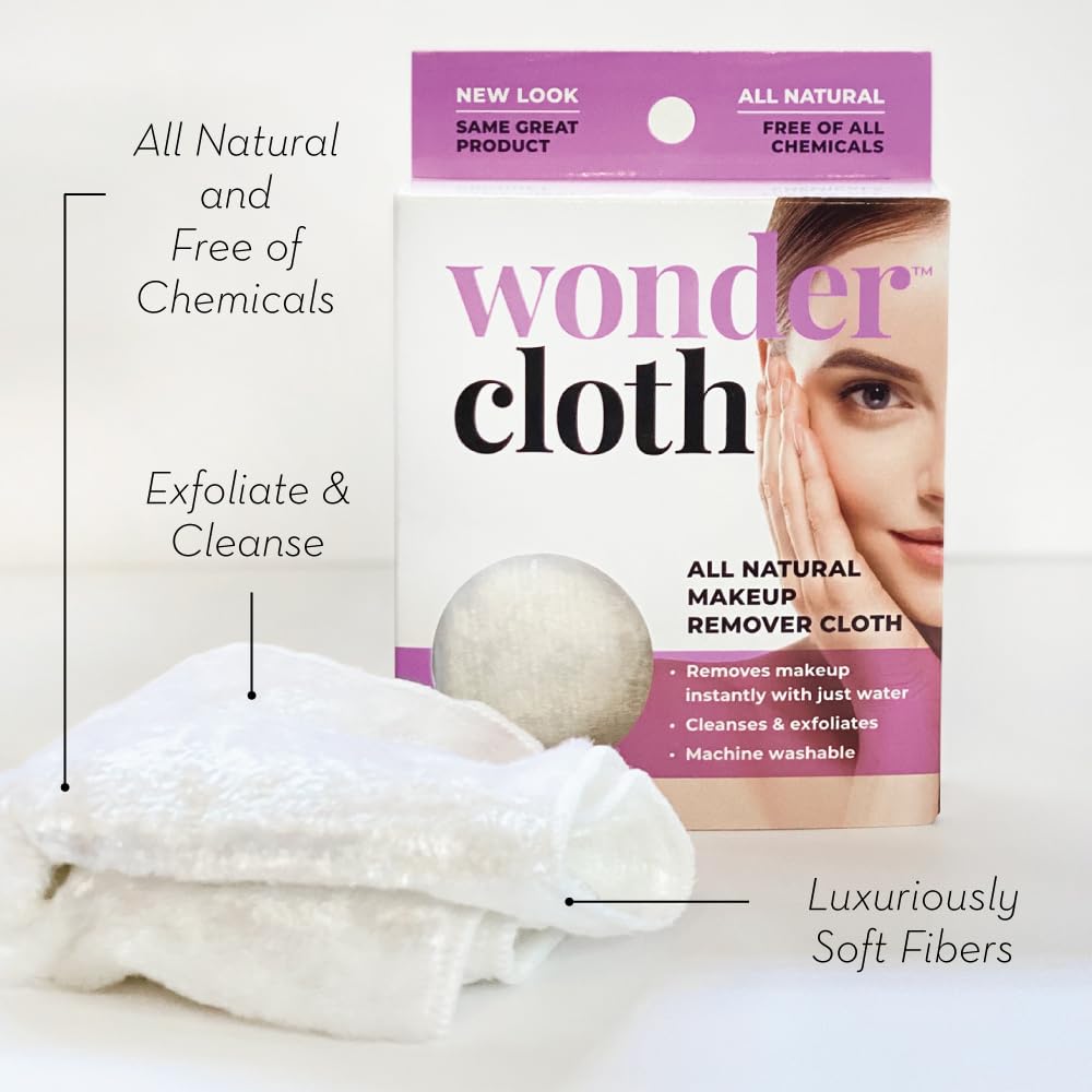 Wonder Cloth hipoalergenico y dermatologicamente probado, ideal para piel sensible.