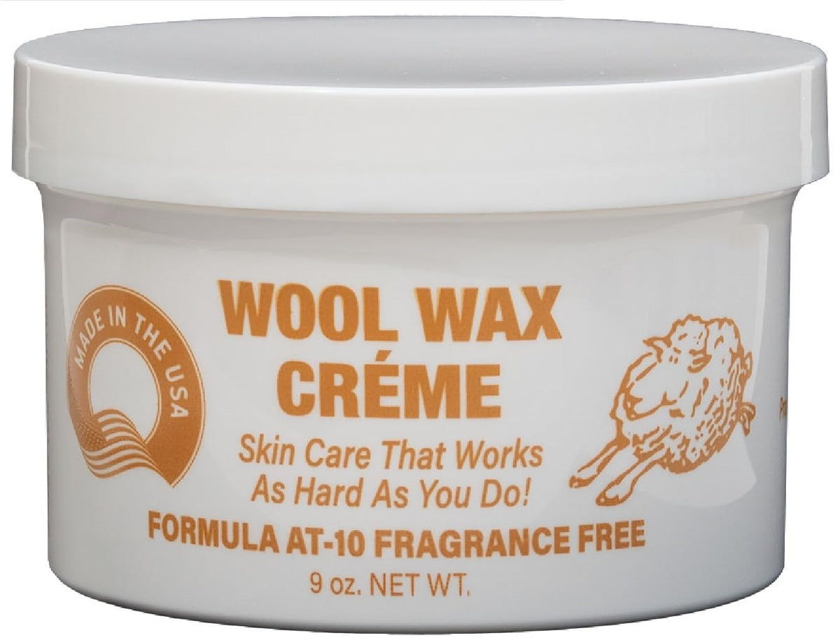 Wool Wax Creme, botella sin fragancia lista para el cuidado diario.