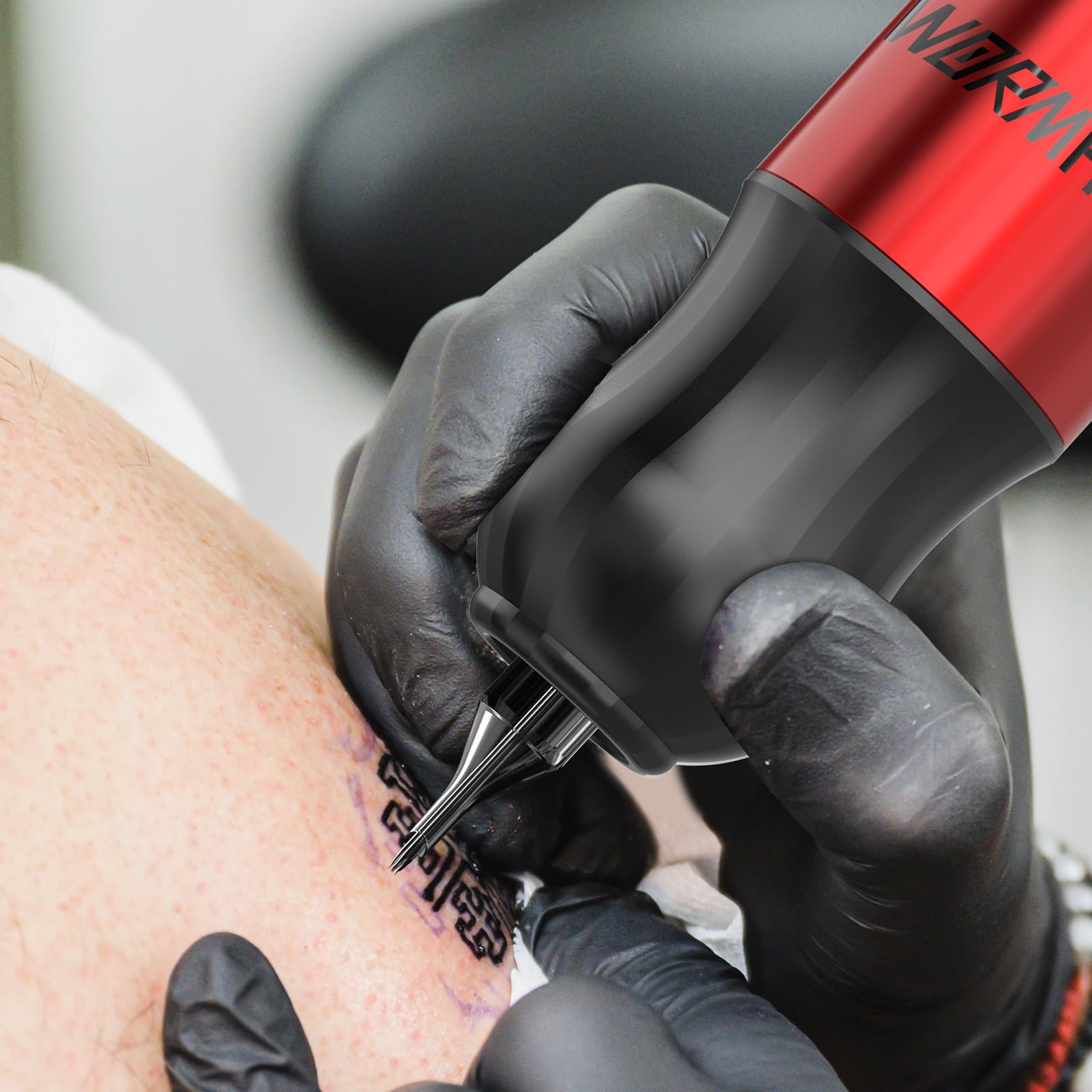 Empaque individual Wormhole Tattoo para uso higiénico y práctico