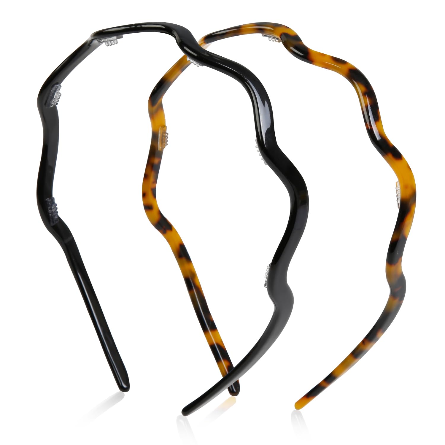Diadema para noches y salidas, toque elegante con la diadema ondulada.