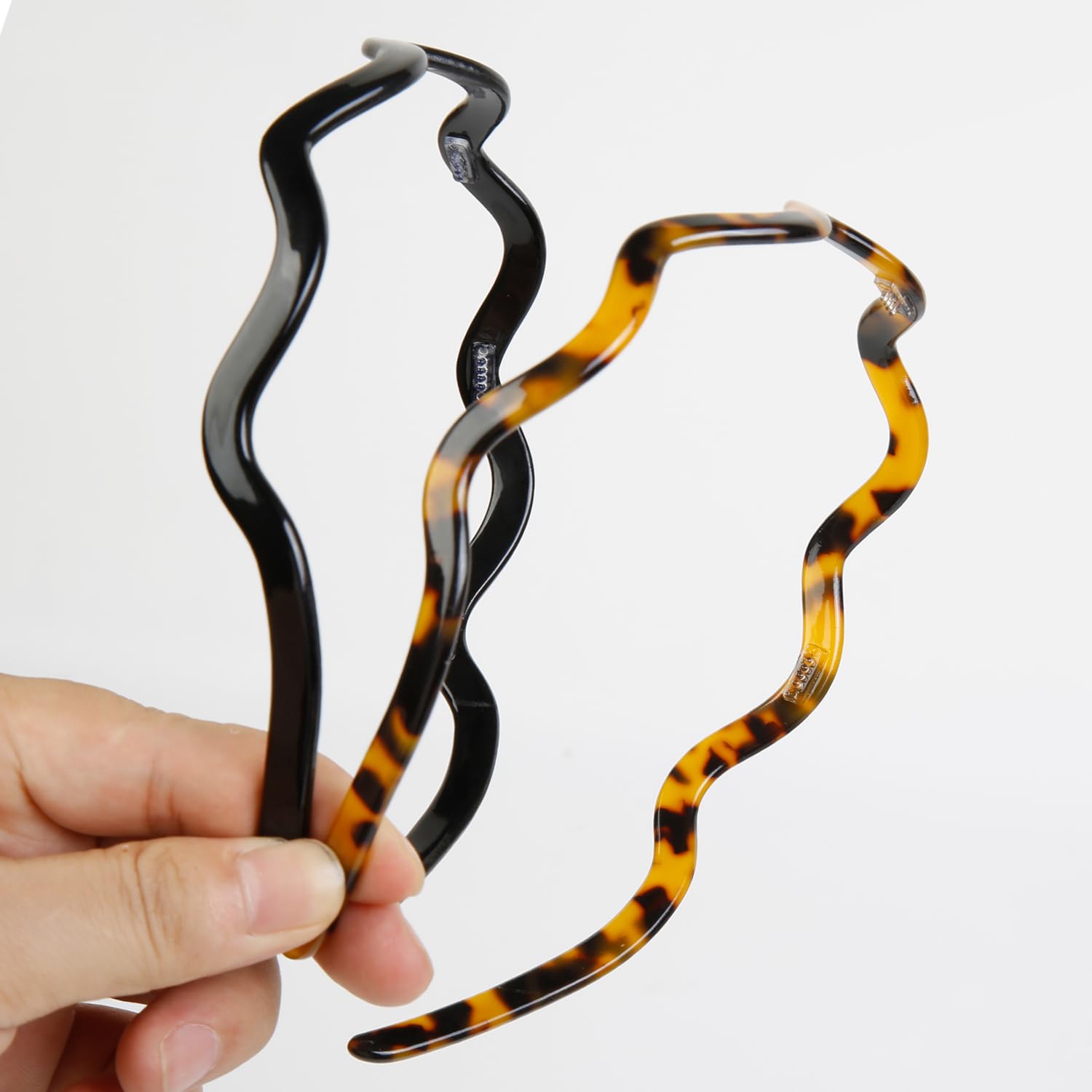 Diadema para el trabajo con estilo clásico negro o carey, WOVOWOVO.