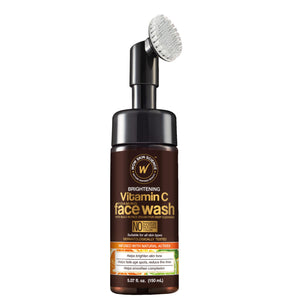 WOW Skin Science limpiador Vitamina C con botella vertido suave.