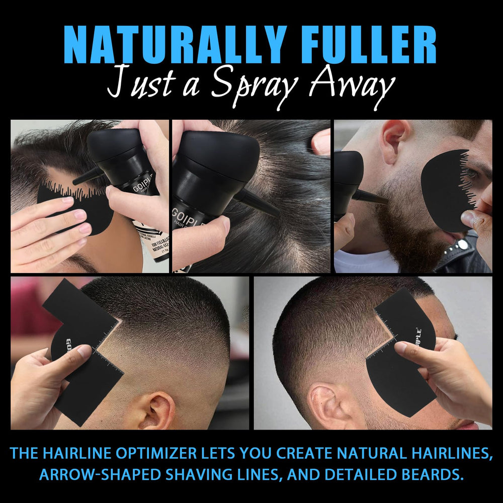 WOZUTUNT spray-para-tipos-pelo compatible con distintos tipos de cabello para resultados naturales.