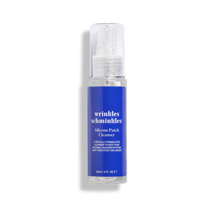 Wrinkles Schminkles Patch Cleanser frasco: protección del adhesivo y limpieza suave.