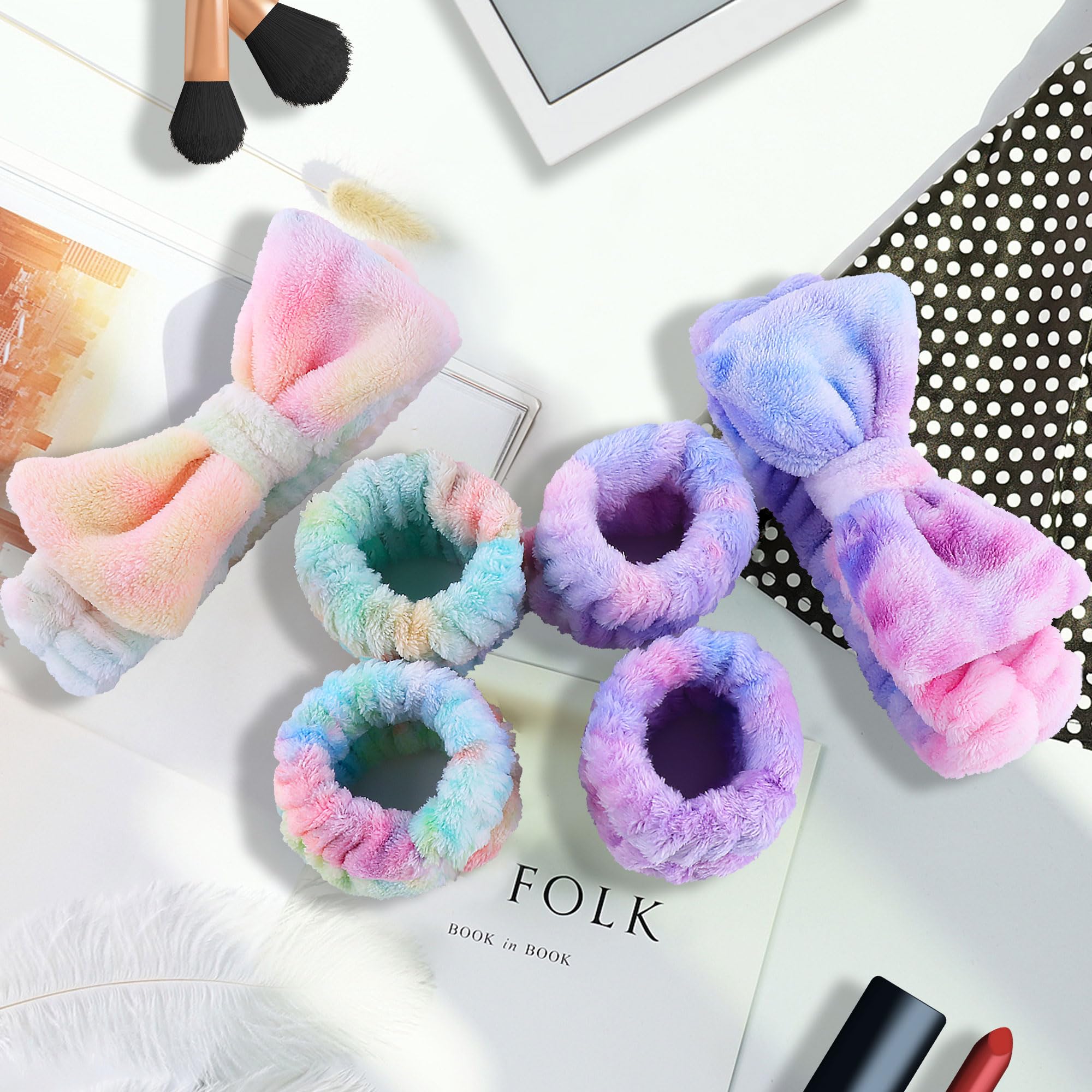 WSYUB conjunto spa maquillaje de 6 piezas, ideal para rutina diaria.