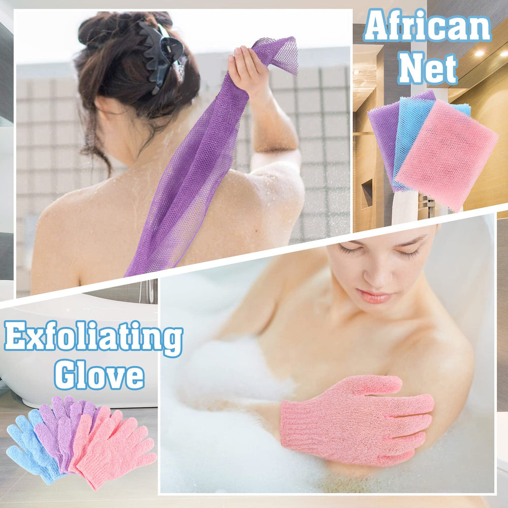 WSICSE guantes exfoliantes para manos con exfoliación suave