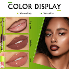 Brillo labial tono natural de Wugbc para un aspecto jugoso y ligero.