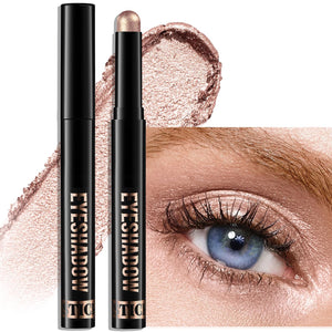 Wugbc lapiz sombra crema champan-rosa brillo, ideal como base iluminadora.