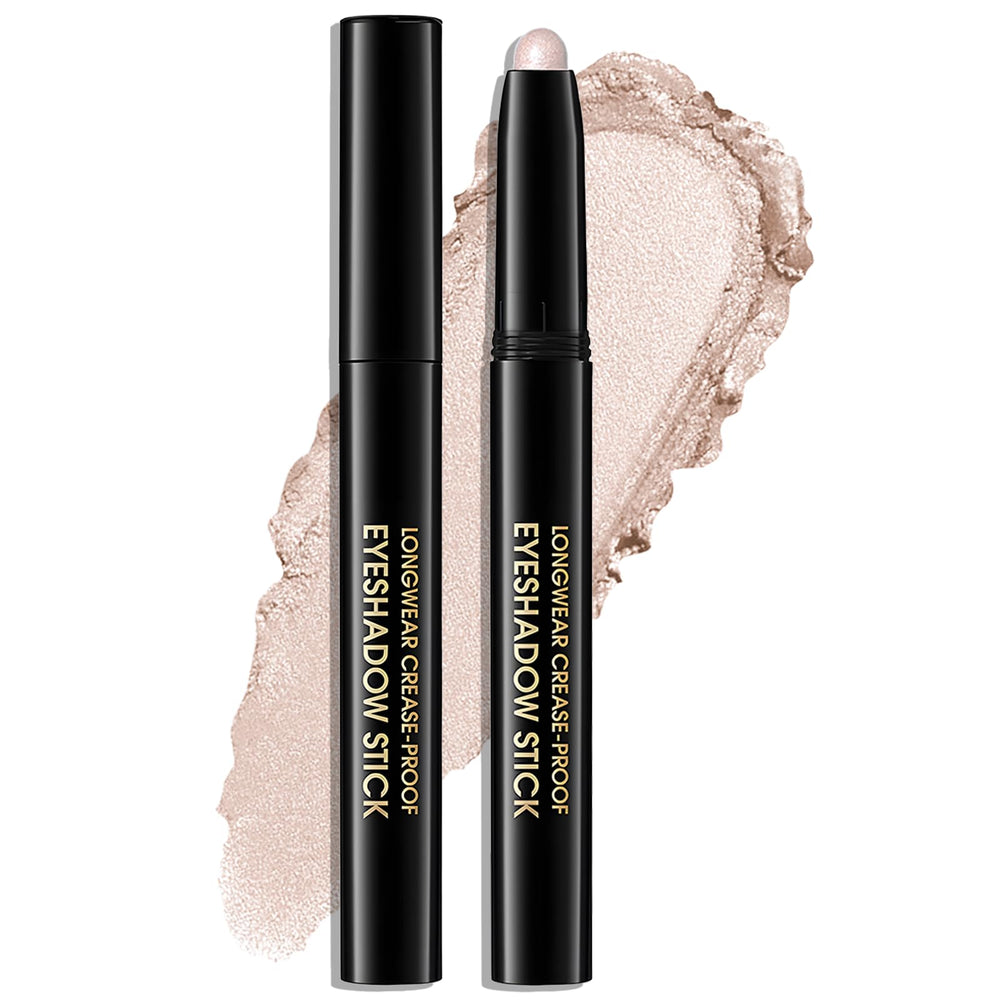 Lápiz de Wugbc con brillo perlado, aplicación suave para un look luminoso.