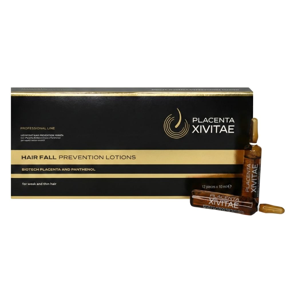 XIVITAE Placenta ampollas para activar folículos y nutrición capilar
