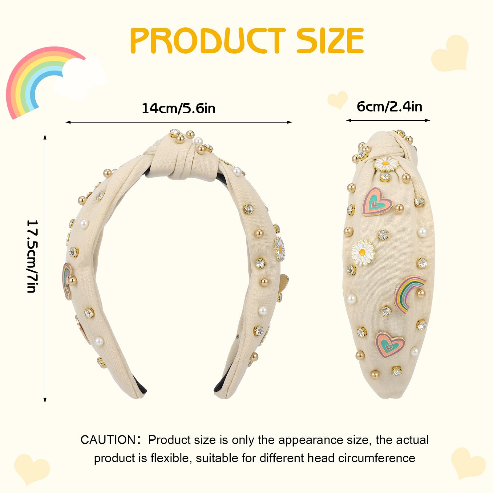 XLSXEXCL diadema con nudo torsionado, detalle elegante para ocasiones.