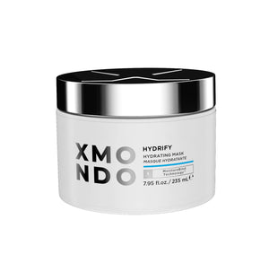 XMONDO Mascarilla Hidratante para el Cabello, bote que revela hidratación profunda.