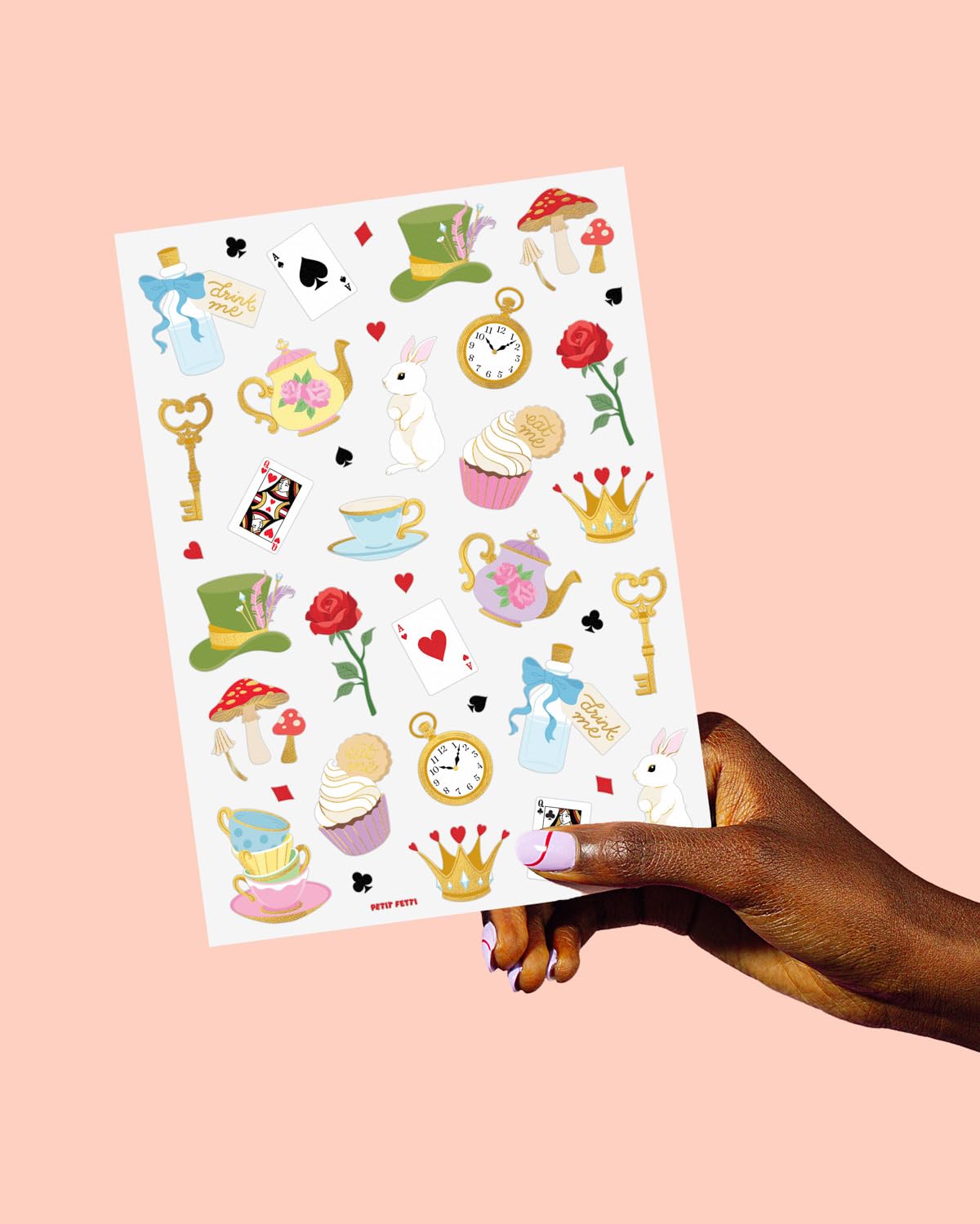 xo Fetti cartas de juego aportan encanto vintage para eventos infantiles y adultos.