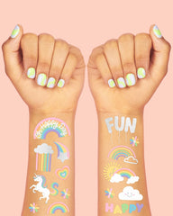 Tatuajes xo, Fetti sol colorido para actividades al aire libre