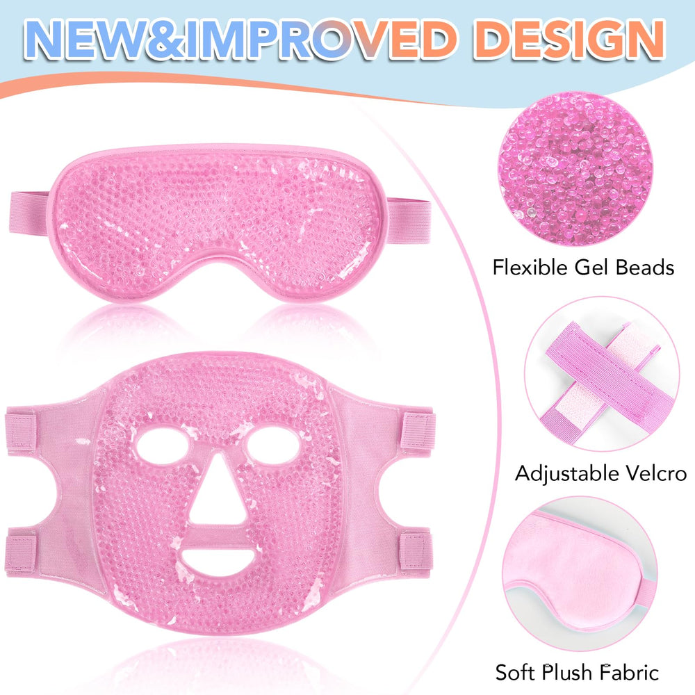 XPCARE perlas de gel para rostro, relajación suave del temido estrés visual