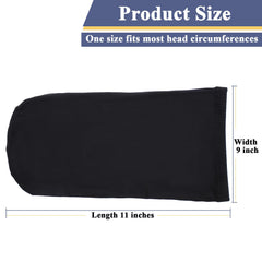 XTREND dreadlock cap negro lateral sostiene el peinado durante la noche