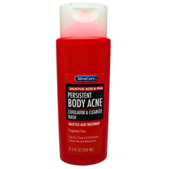 XtraCare exfoliante corporal para acné sin fragancia, uso diario para piel más clara