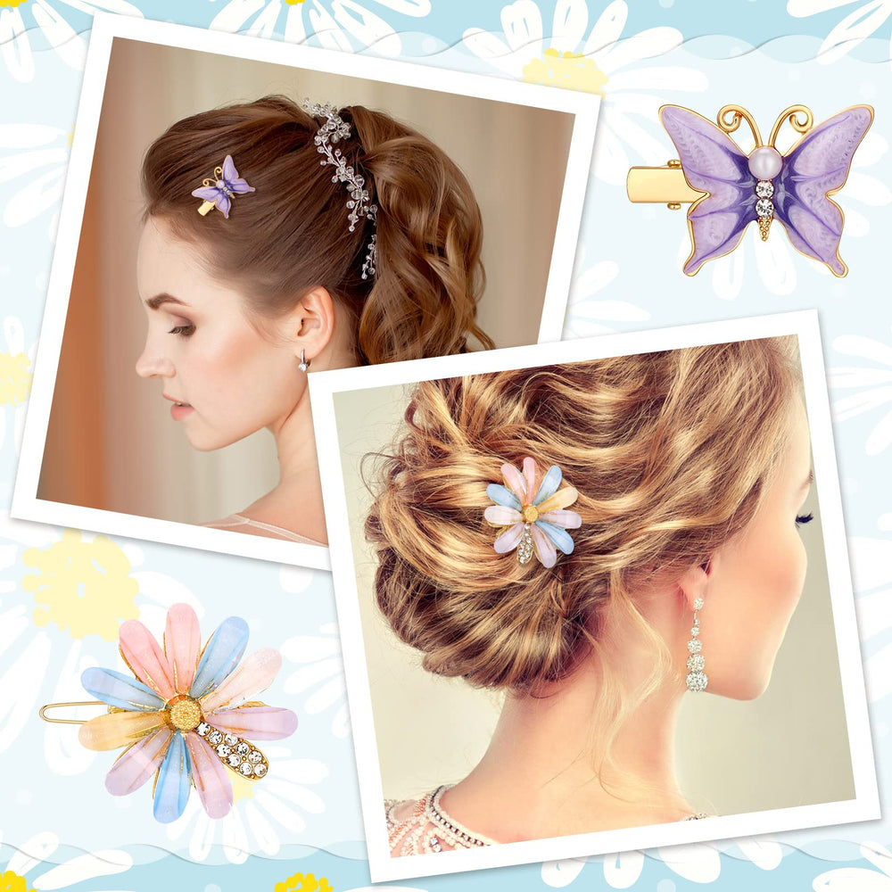 Pinza de cabello para fiestas XunYee, ideal para ceremonias y sesiones.
