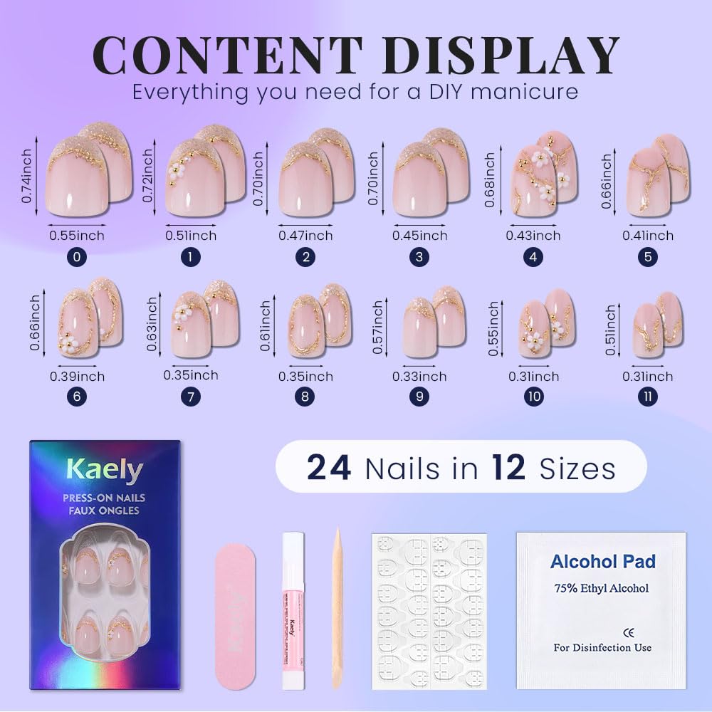 XZMeiLun uñas adhesivas para prácticas creativas y regalos prácticos.