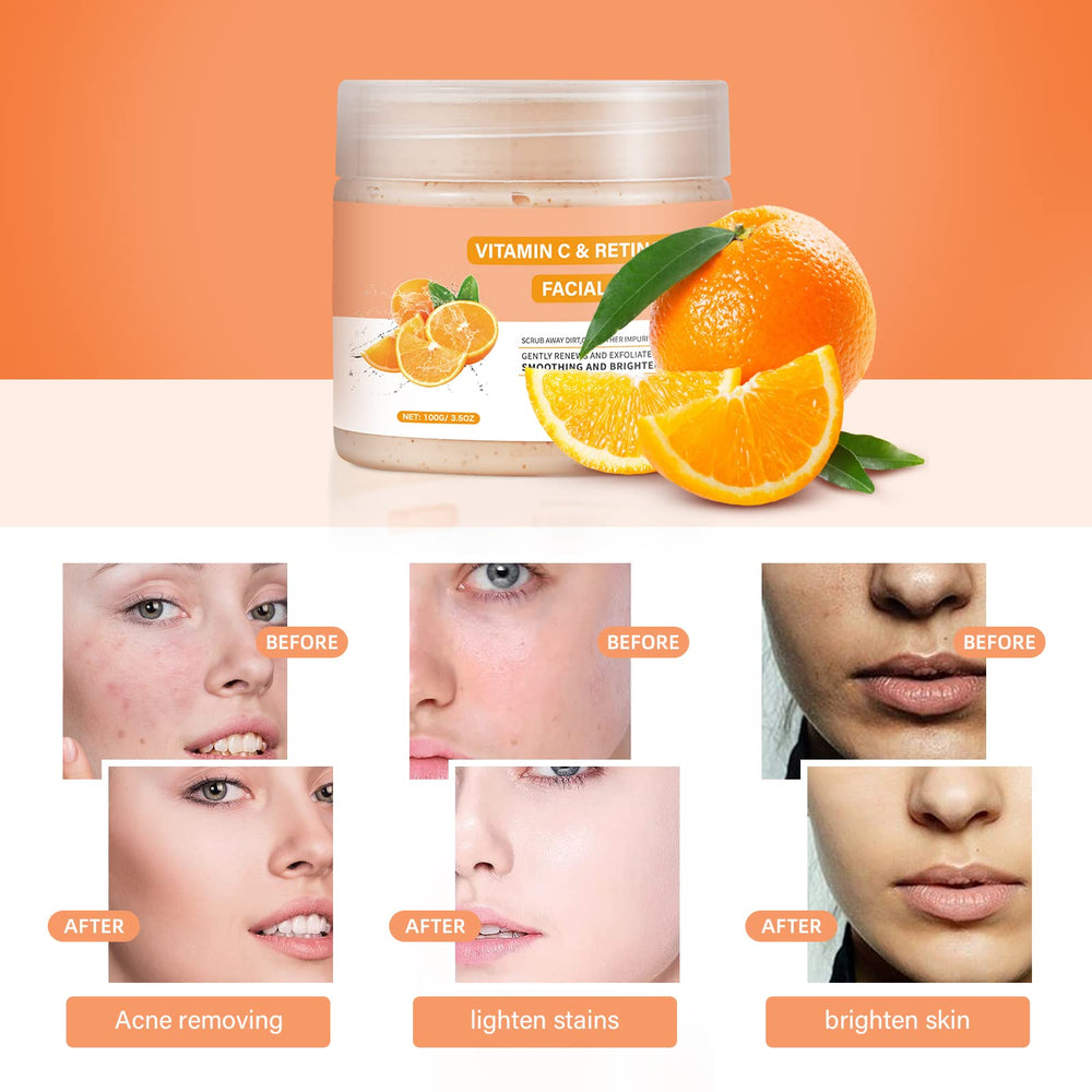 Aplicación suave de YAFUSIPE para exfoliar y refrescar la piel.