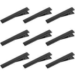 Pinza YAKA alligator negro con dientes, fijación suave sin enganchar el cabello