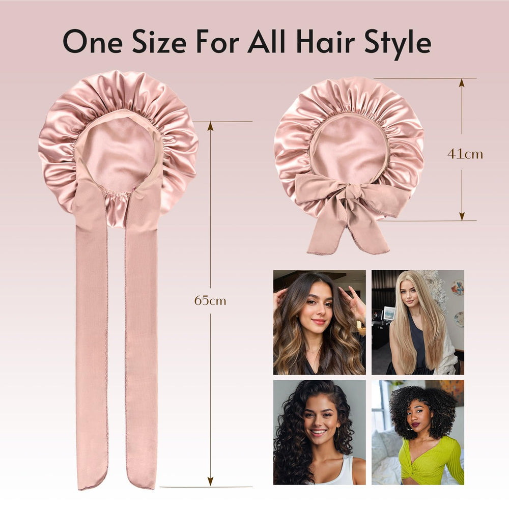 Yanideer bonete seda para todo tipo de pelo; reduce fricción