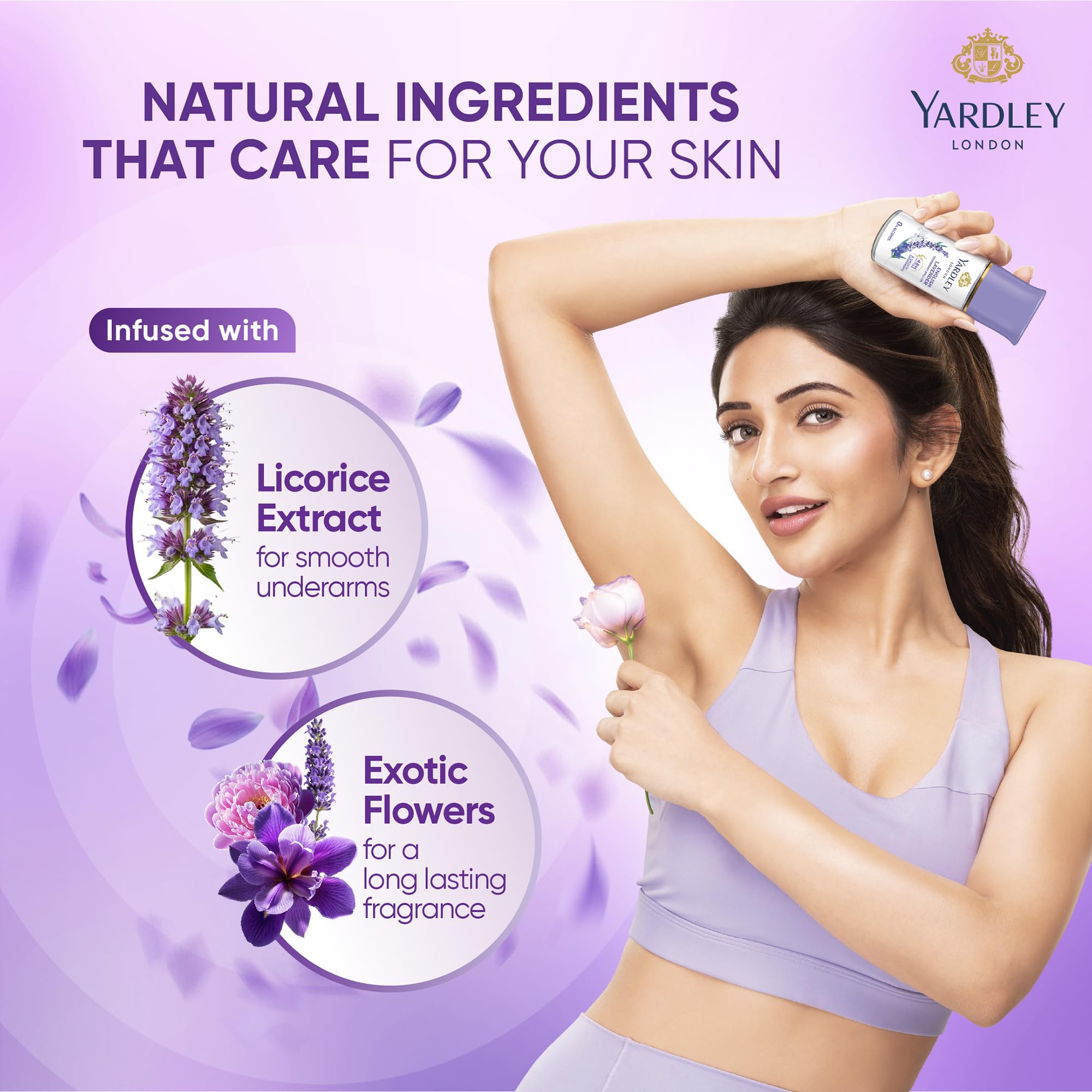 Yardley London rodillo lavanda inglesa: aplicación rápida y cómoda.