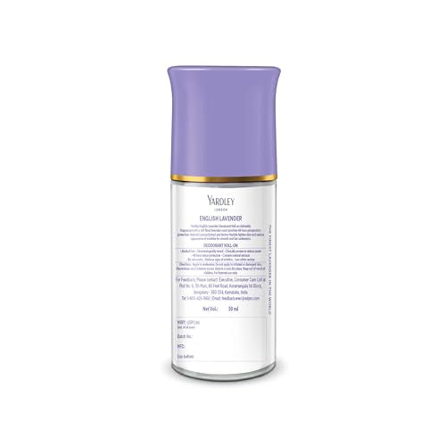 Yardley London fragancia lavanda inglesa rodillo: protección de olor hasta 24 horas.