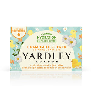 Yardley London jabon bebe camomila: espuma suave para piel sensible