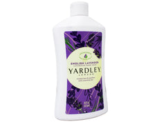 Etiqueta de Yardley London lavanda inglesa con logo y descripción aromática.