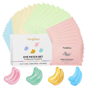 Parche ocular Yargkos 24K oro: hidratación intensa para la mirada.