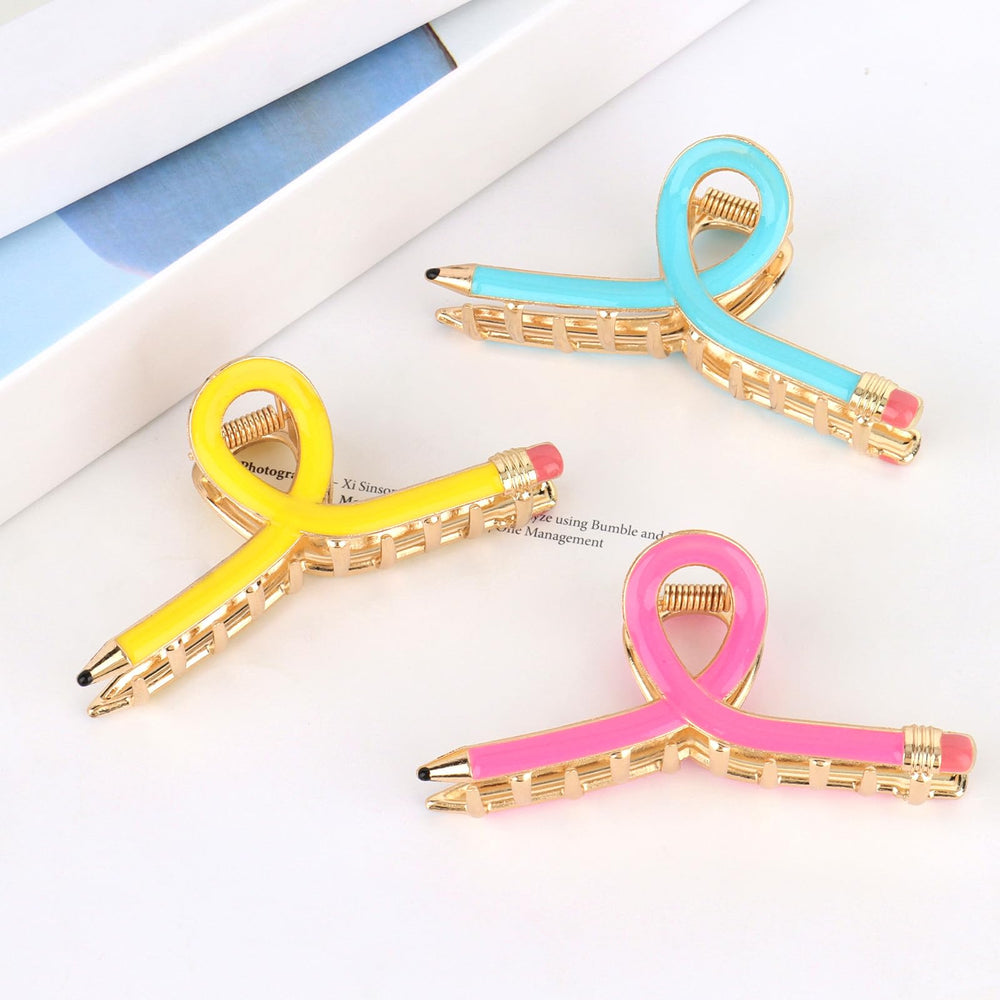 Ganchos de pelo lápiz YARIEW, regalo perfecto para docentes.