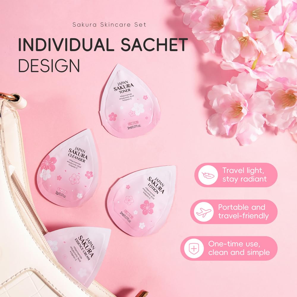 Yasovigi Sakura loción en botella, hidratación ligera para piel normal