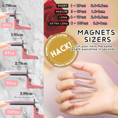 YAYA NAILS cuchilla afilada para un corte limpio de uñas acrílicas