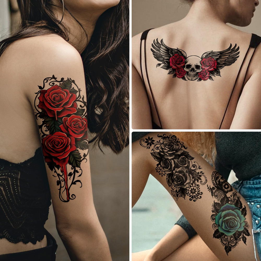 Yazhiji tatuaje temporal fácil de aplicar y remover