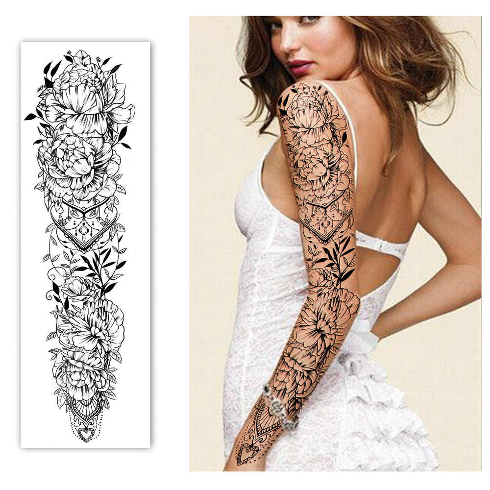 Yazhiji tatuaje temporal impermeable y de larga duración en la piel.